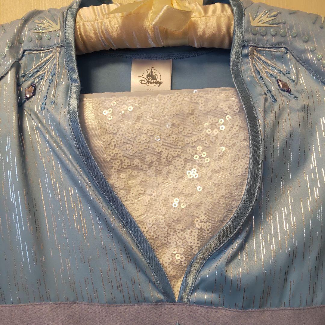 【新品未使用】アナと雪の女王　エルサ　ドレス　ディズニーストア