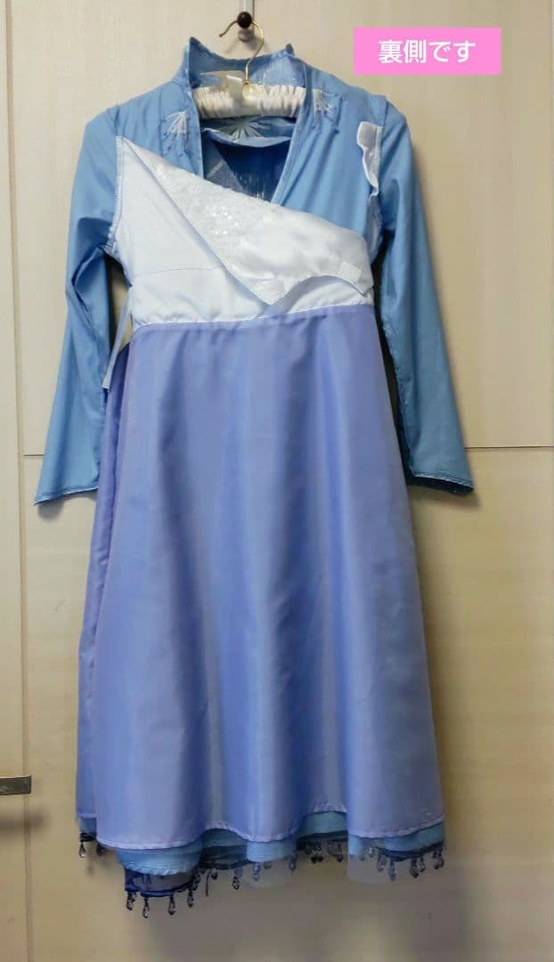【新品未使用】アナと雪の女王　エルサ　ドレス　ディズニーストア