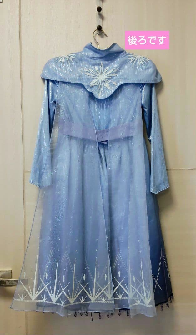 【新品未使用】アナと雪の女王　エルサ　ドレス　ディズニーストア