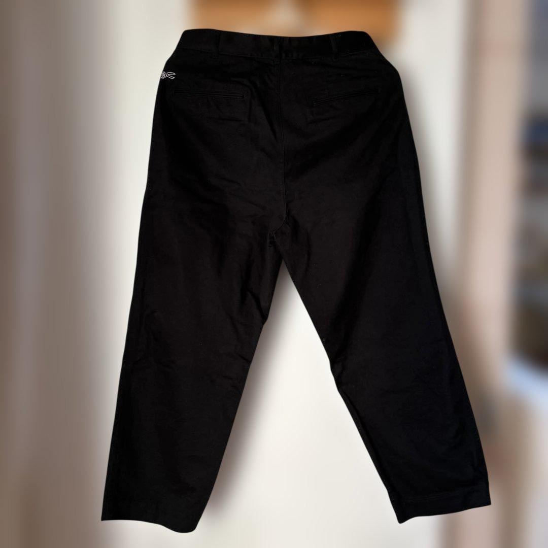 DENHAM ブラック チノパン