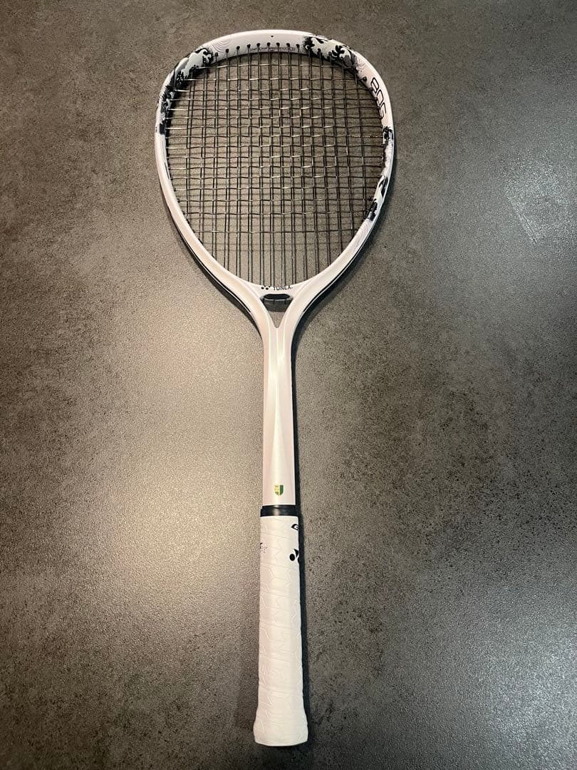 YONEX ジオブレイク80g軟式テニスラケット ホワイト/ブラック