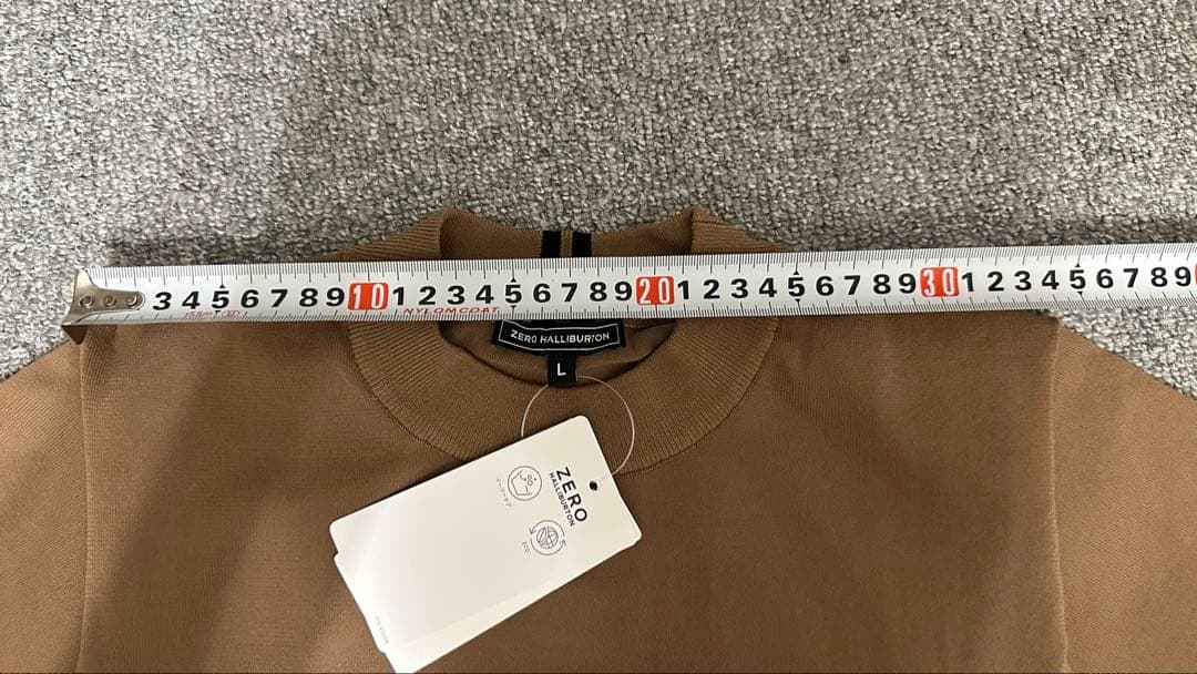 m*y様 ZERO HALLIBURTON 半袖Tシャツ L ブラウン