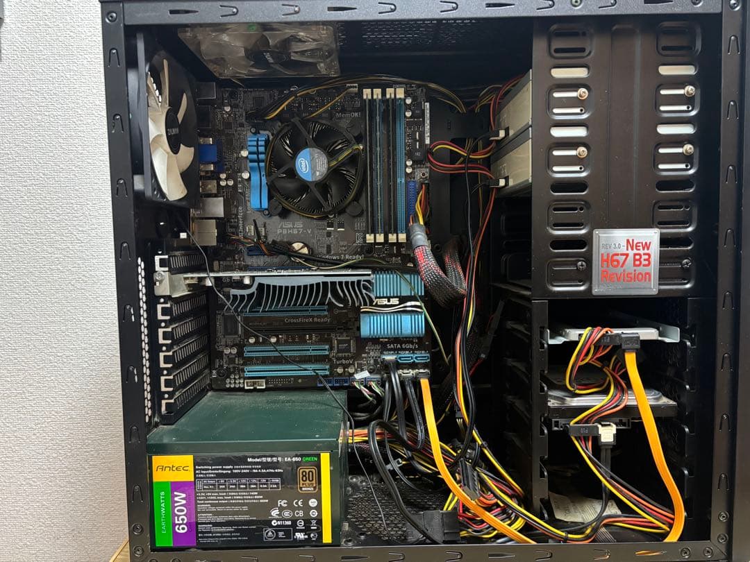 初期設定済み デスクトップPC SSD500GB+HDD搭載/ i5/ 8GB