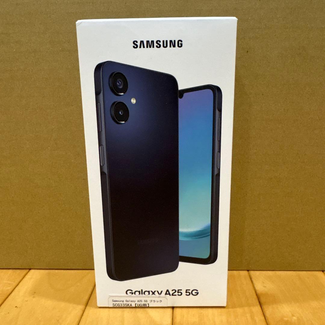 Samsung Galaxy A25 5G 本体　黒