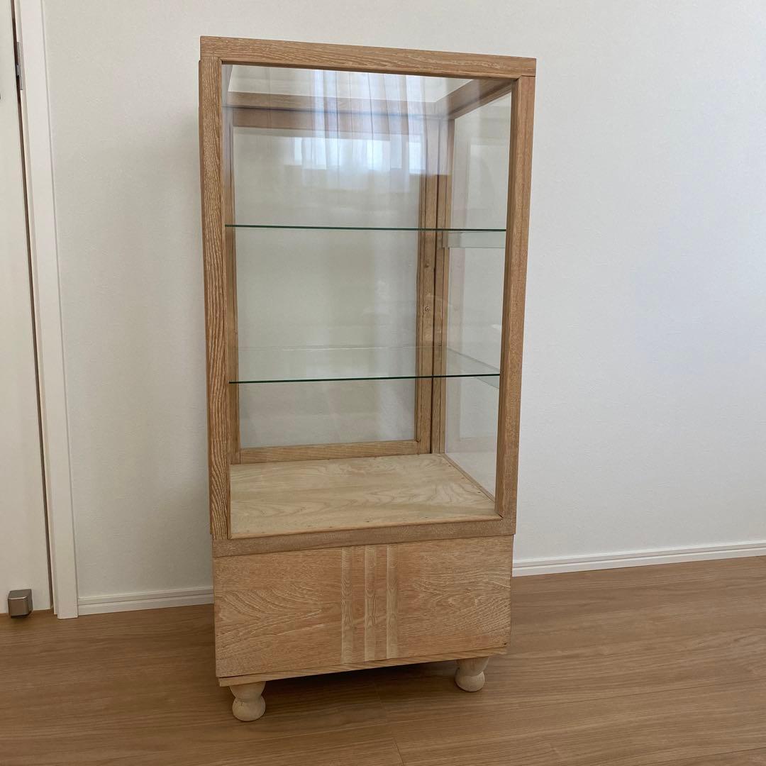 アンティーク　ガラスケース　パンケース　古道具　古家具　ショーケース　棚