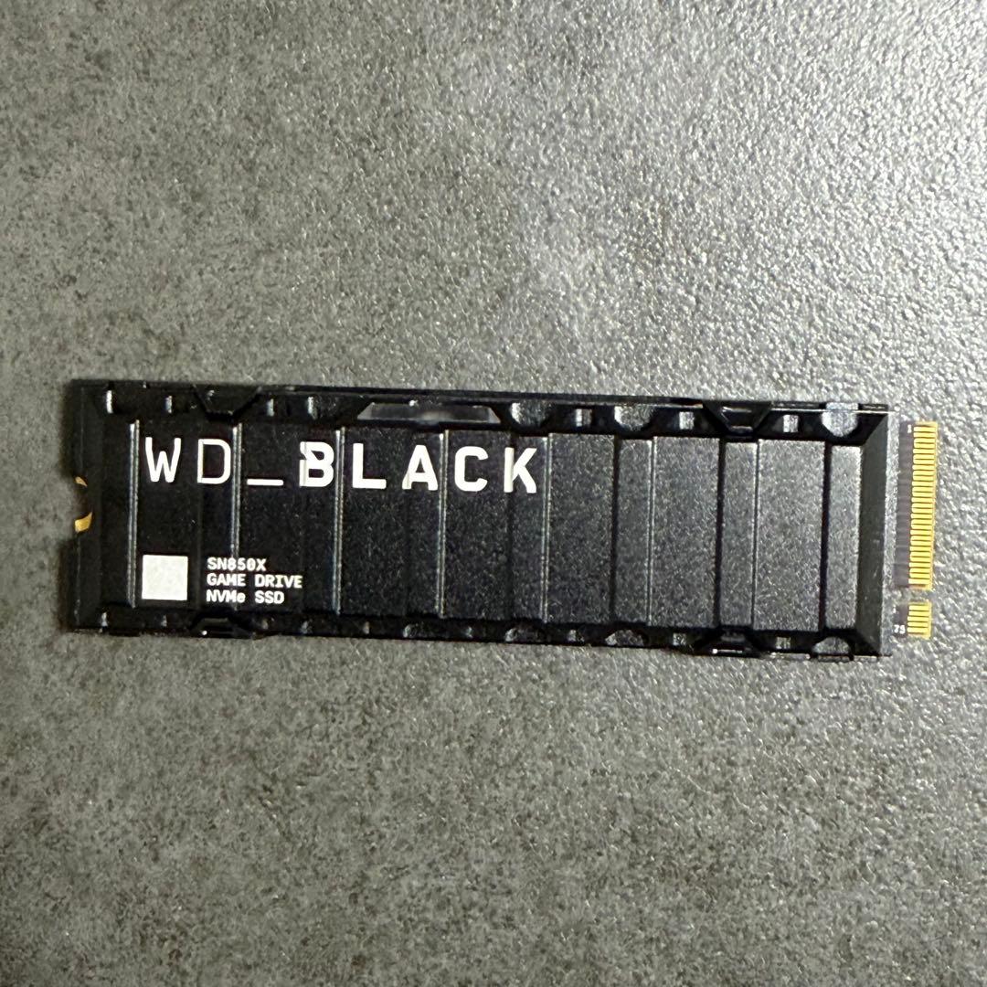 Western Digital SN850X 1TB ヒートシンク付