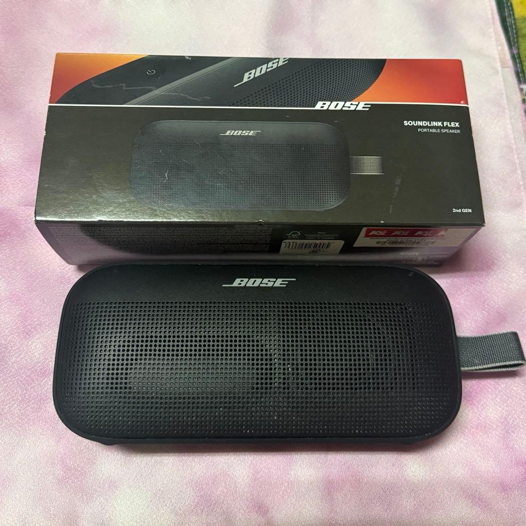 Bose SoundLink Flex ワイヤレススピーカー ブラック保証書あり