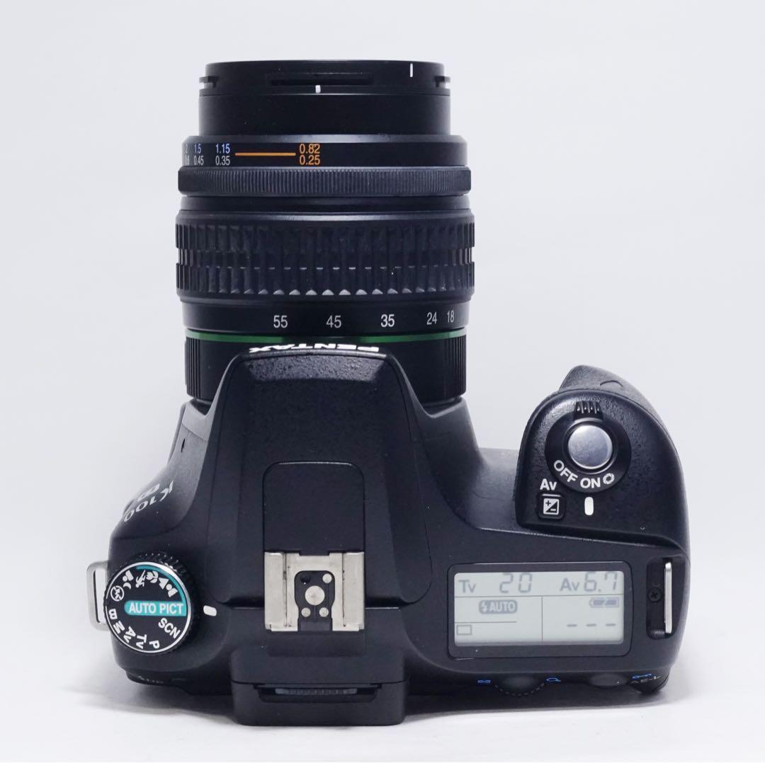 動作確認済 極美品 PENTAX K100D 18-55mm レンズセット