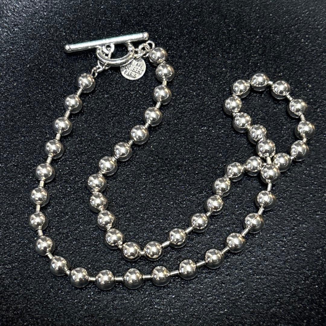 PHILIPPE AUDIBERT ボールチェーン ネックレス 6mm