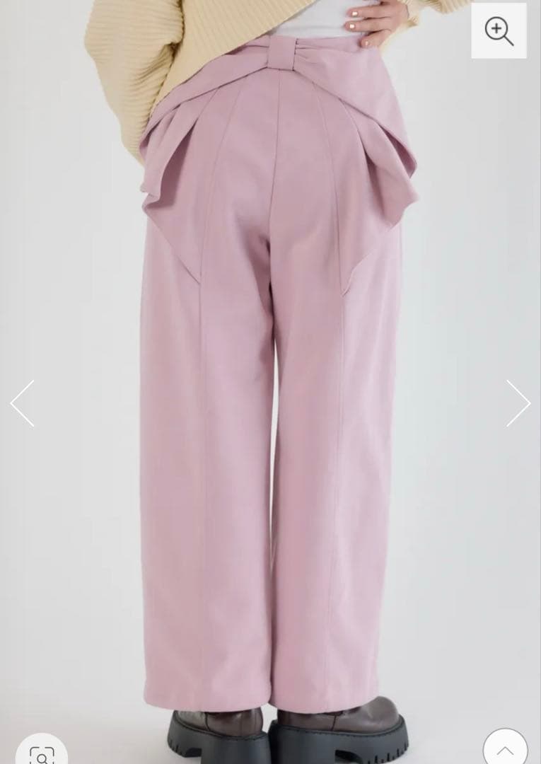 RODEO CROWNS WIDE BOWLビッグリボンスウェットパンツ　M