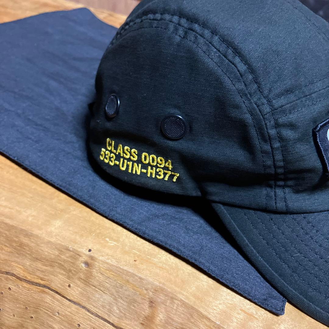 Supreme 黒 帽子 ボックスロゴ