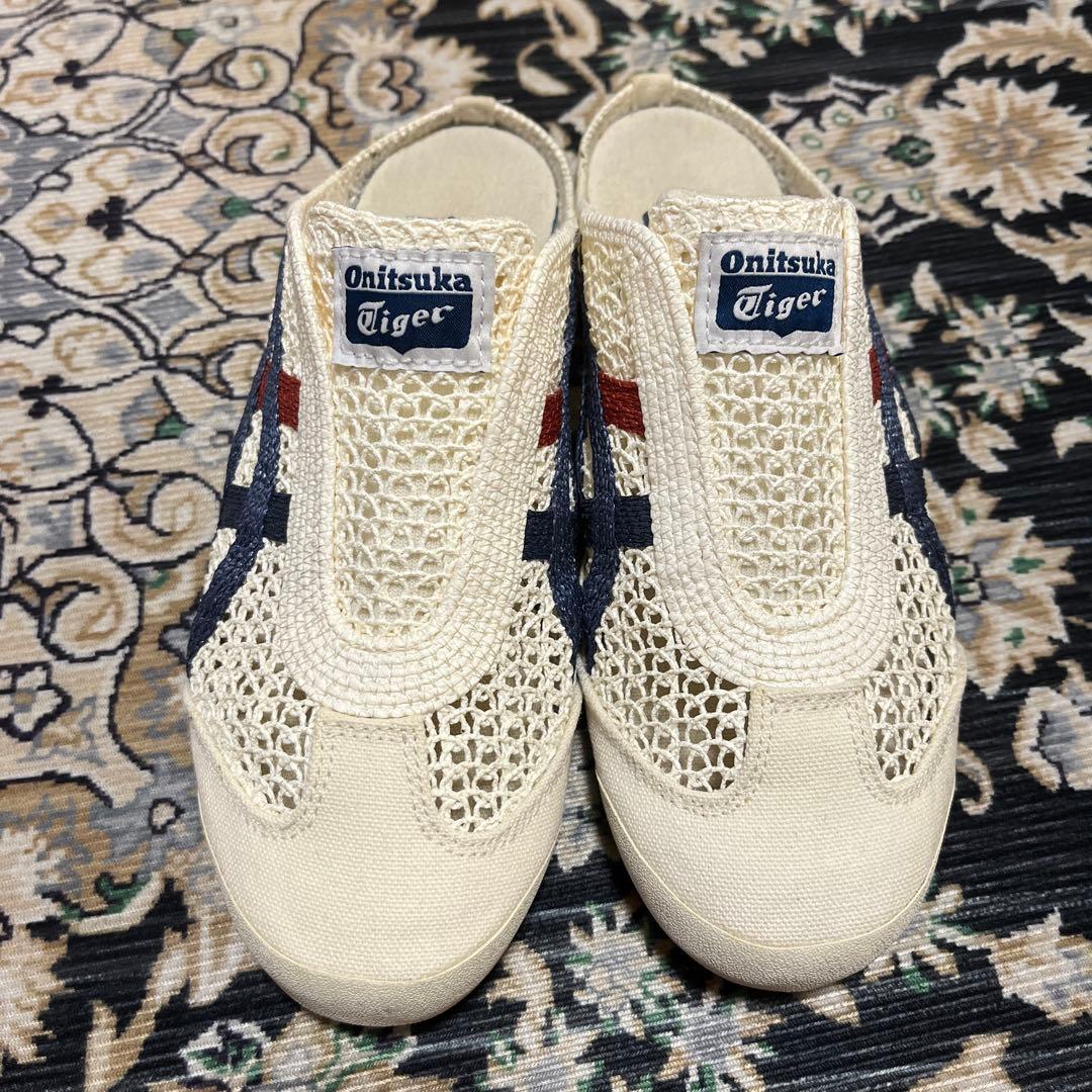 オニツカタイガーメキシコ66サボトリコロール23.5センチ