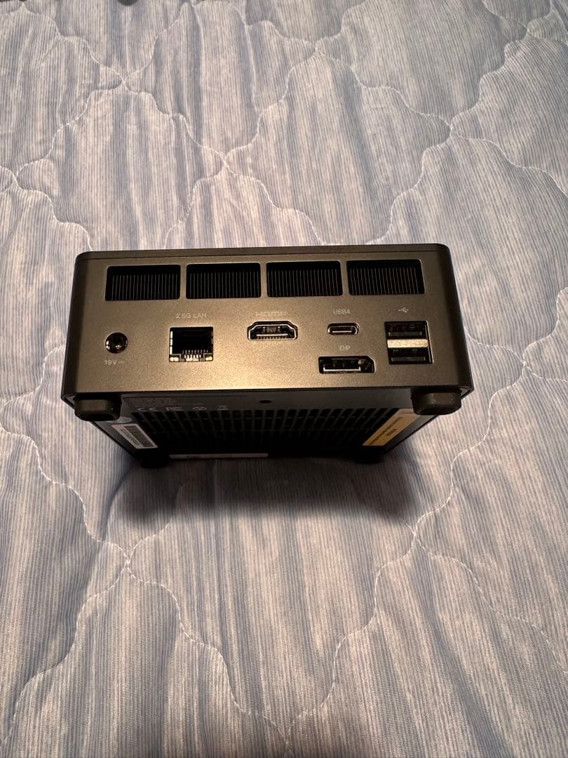 MINISFORUM ミニPC ブラック