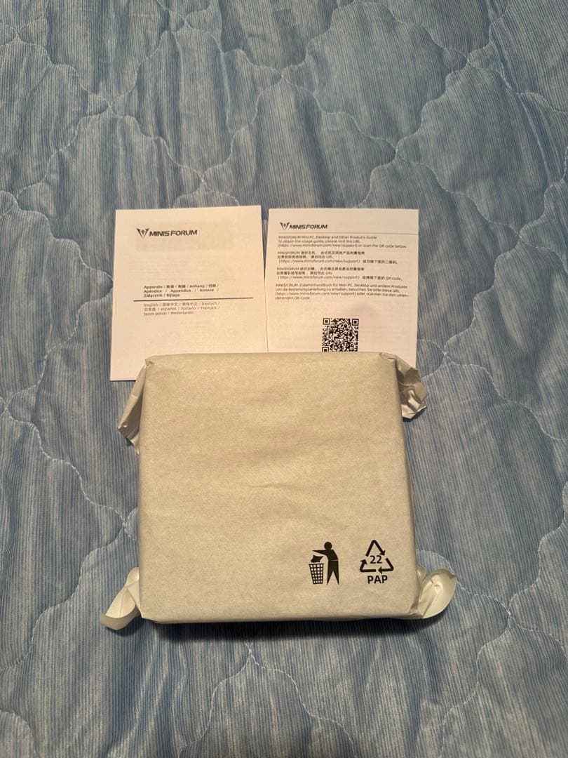 MINISFORUM ミニPC ブラック