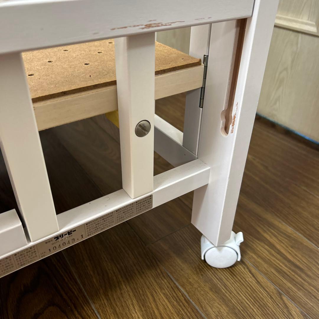 ベビーベッド チェリッシュ　ホワイト　引き取り希望　配送相談