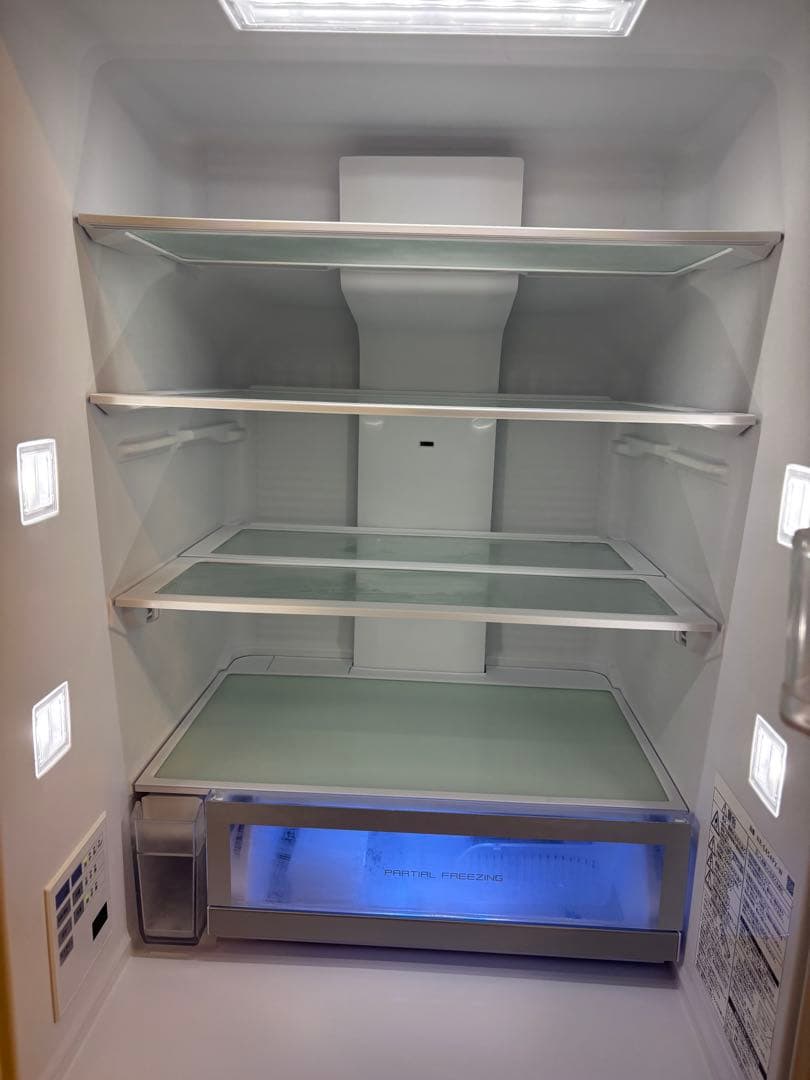 panasonic 冷蔵庫450L　NR-E454PX-W