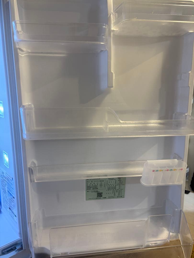 panasonic 冷蔵庫450L　NR-E454PX-W