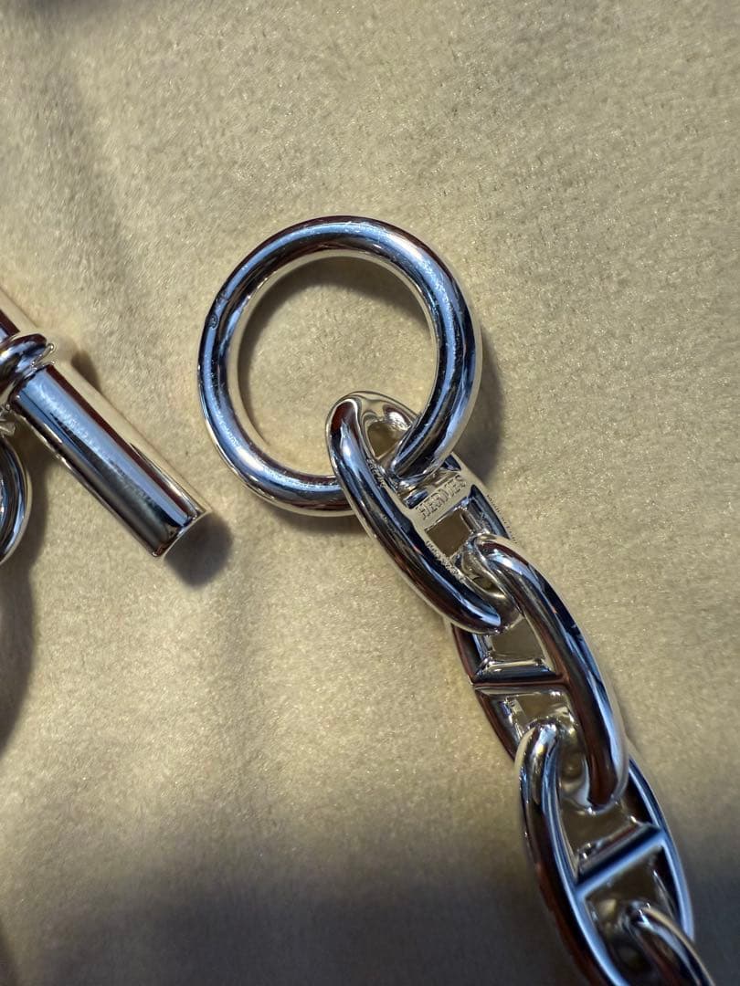 新品未使用 Hermes エルメス シェーヌダンクル GM 14 ブレスレット