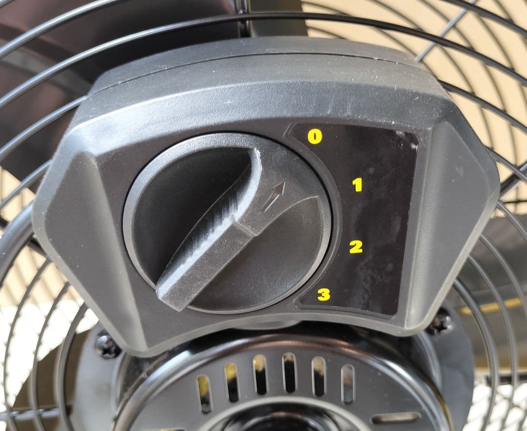 値下げ　50cmドラム型工場扇　扇風機　外箱付き　訳あり（ゴムリング欠品）