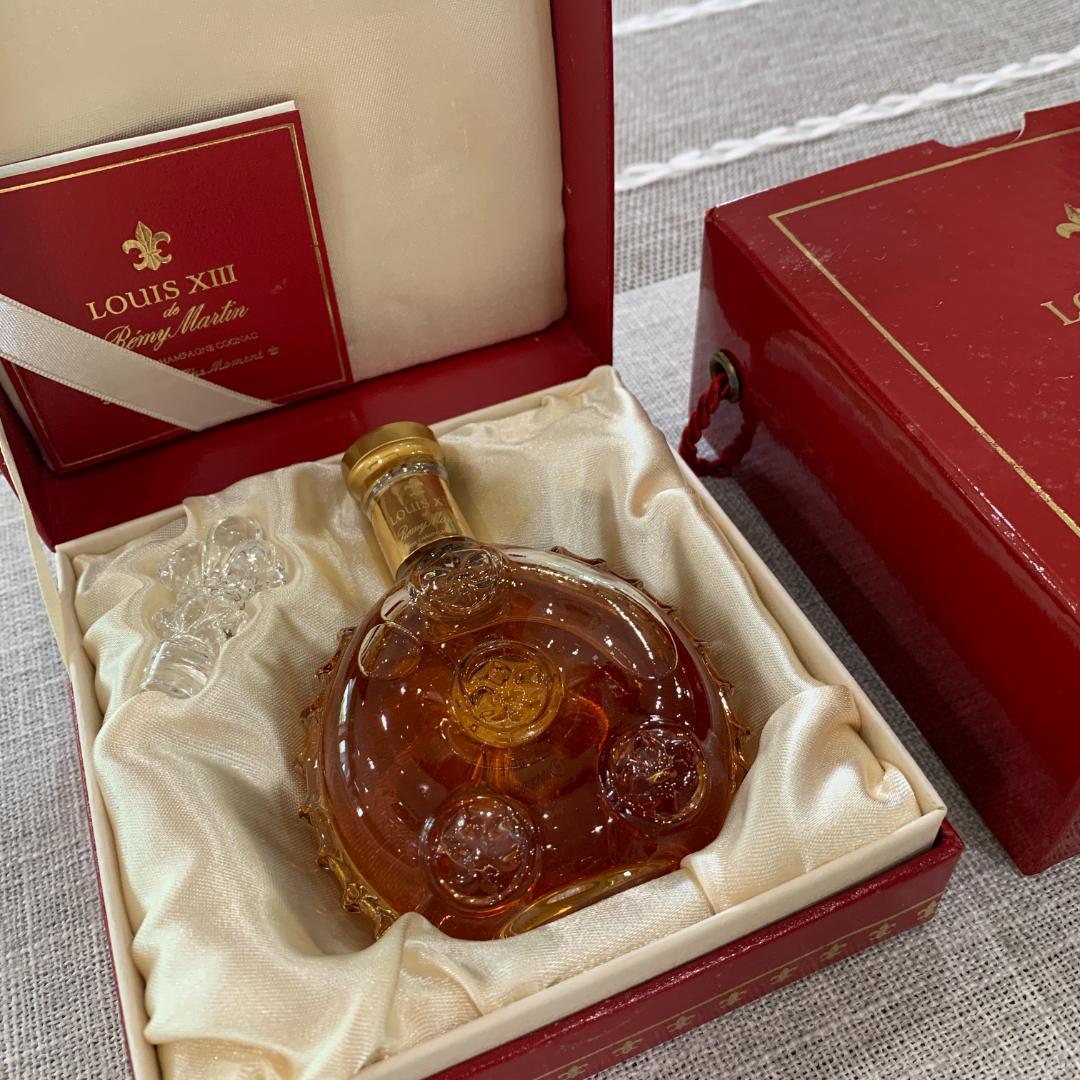 レミーマルタン ルイ13世 バカラクリスタル ミニチュア 50ml 箱・冊子付