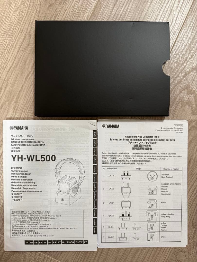 ヤマハ Yamaha YH-WL500 ワイヤレスヘッドホン