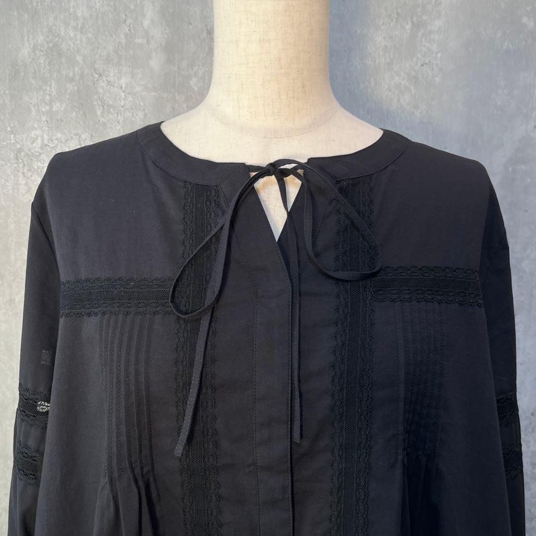 インゲボルグ レース&ピンタック オーバーシルエットチュニック 2024年製