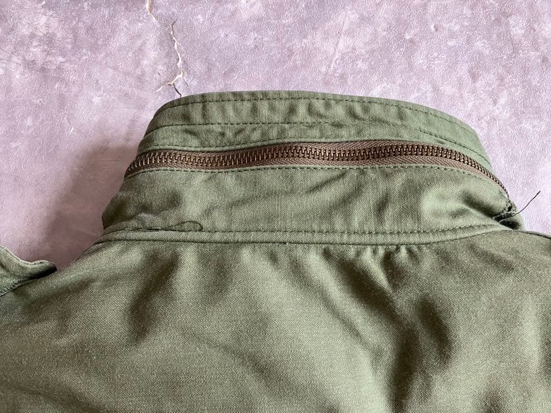 90's M65 フィールドジャケット アメリカ製 米軍 スコービル L-R