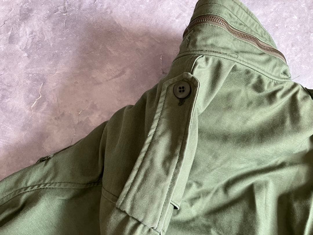 90's M65 フィールドジャケット アメリカ製 米軍 スコービル L-R