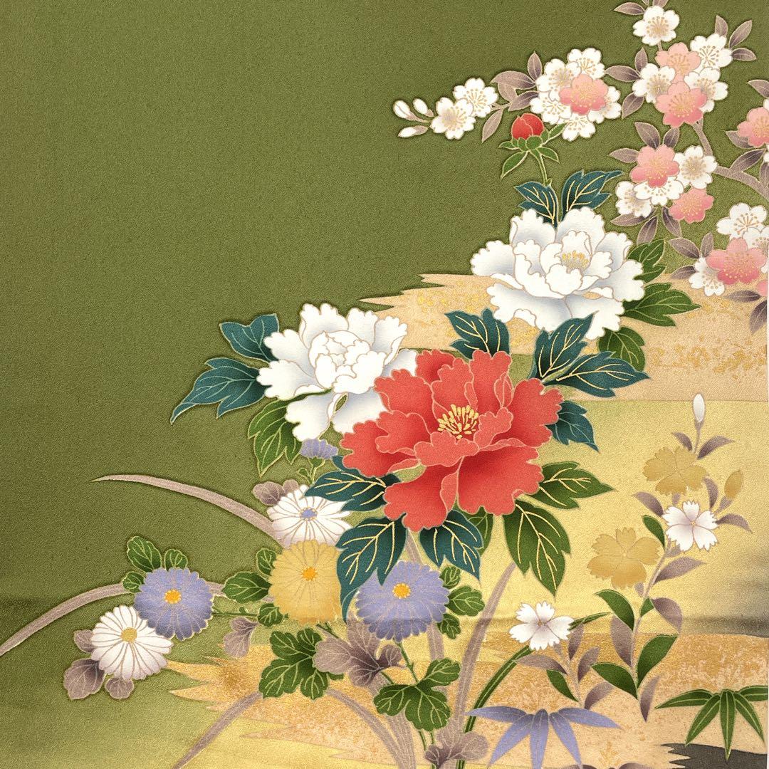 ◎mk-2023　美品　振袖　　　1-22