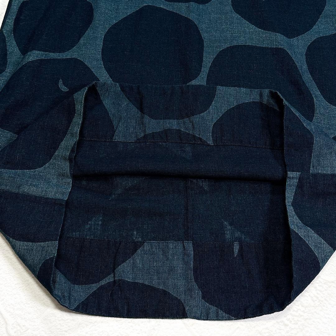 ✨美品✨パラスパレス　藍染め　ロングワンピース　総柄　コットン　日本製　F