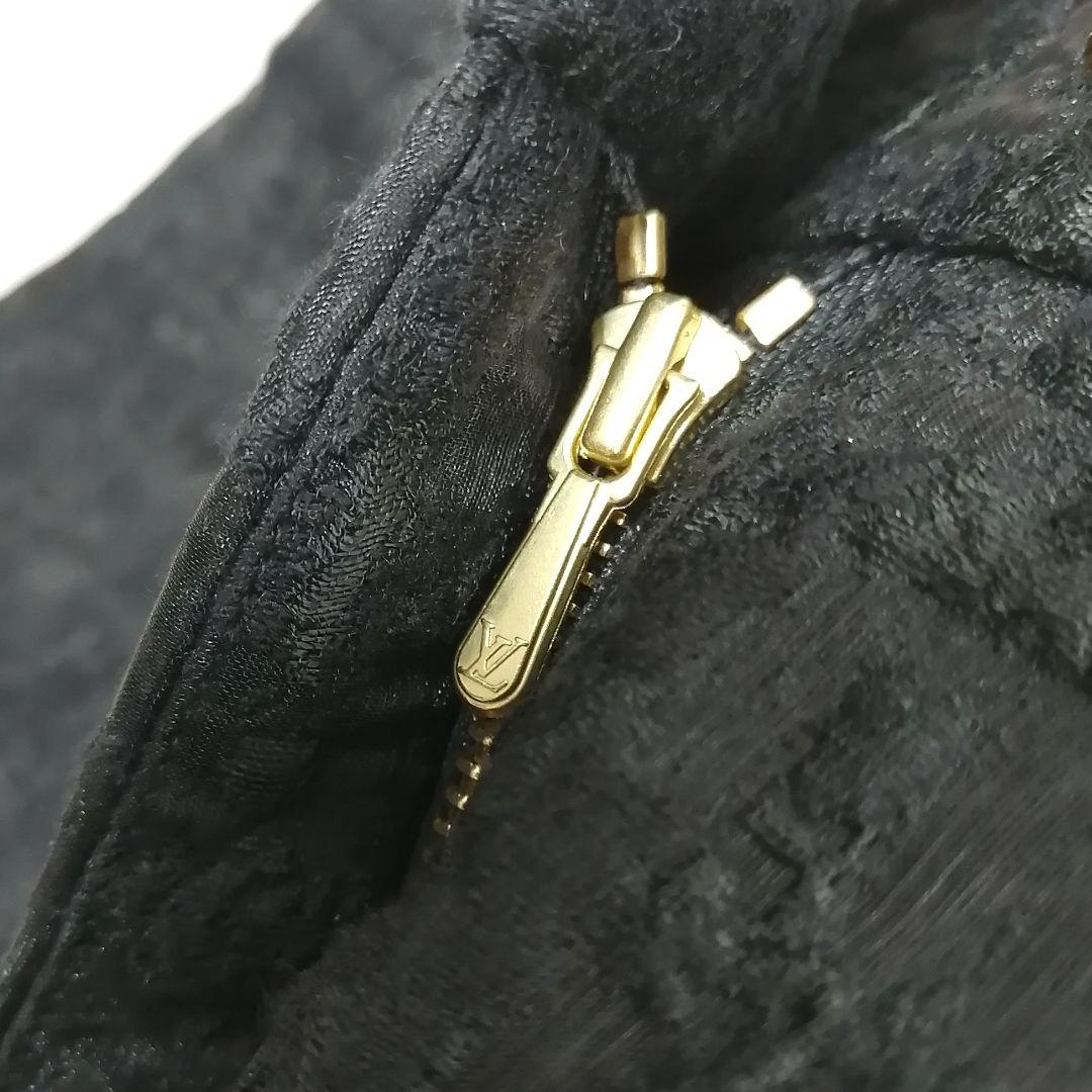 極美品✨ ルイヴィトン　ショートパンツ　ジャガード　ロゴ　黒　38