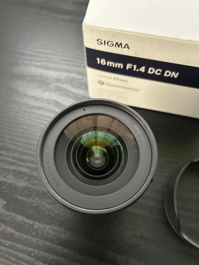 SIGMA 16mm F1.4 DC DN レンズ　SonyEマウント