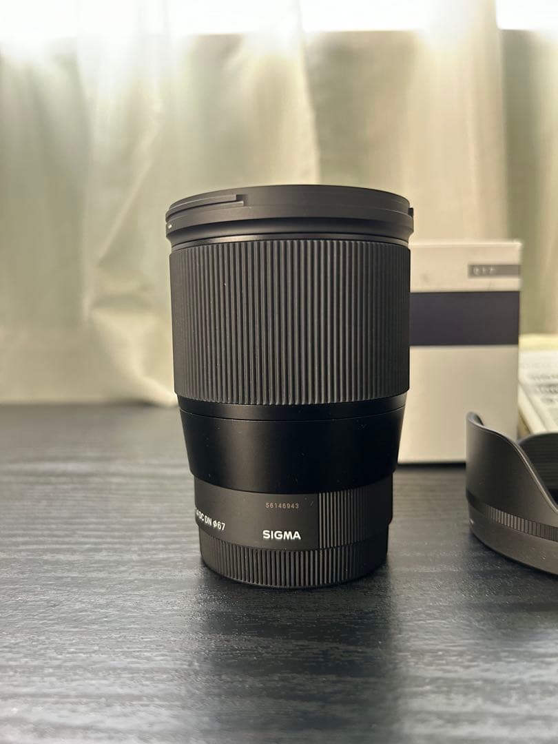 SIGMA 16mm F1.4 DC DN レンズ　SonyEマウント