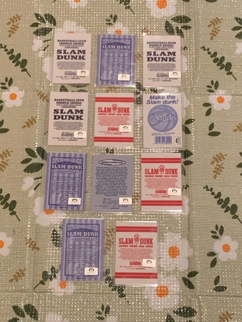 SLAMDUNK スラムダンク ラミカード ラミネートカード　11種 当時物