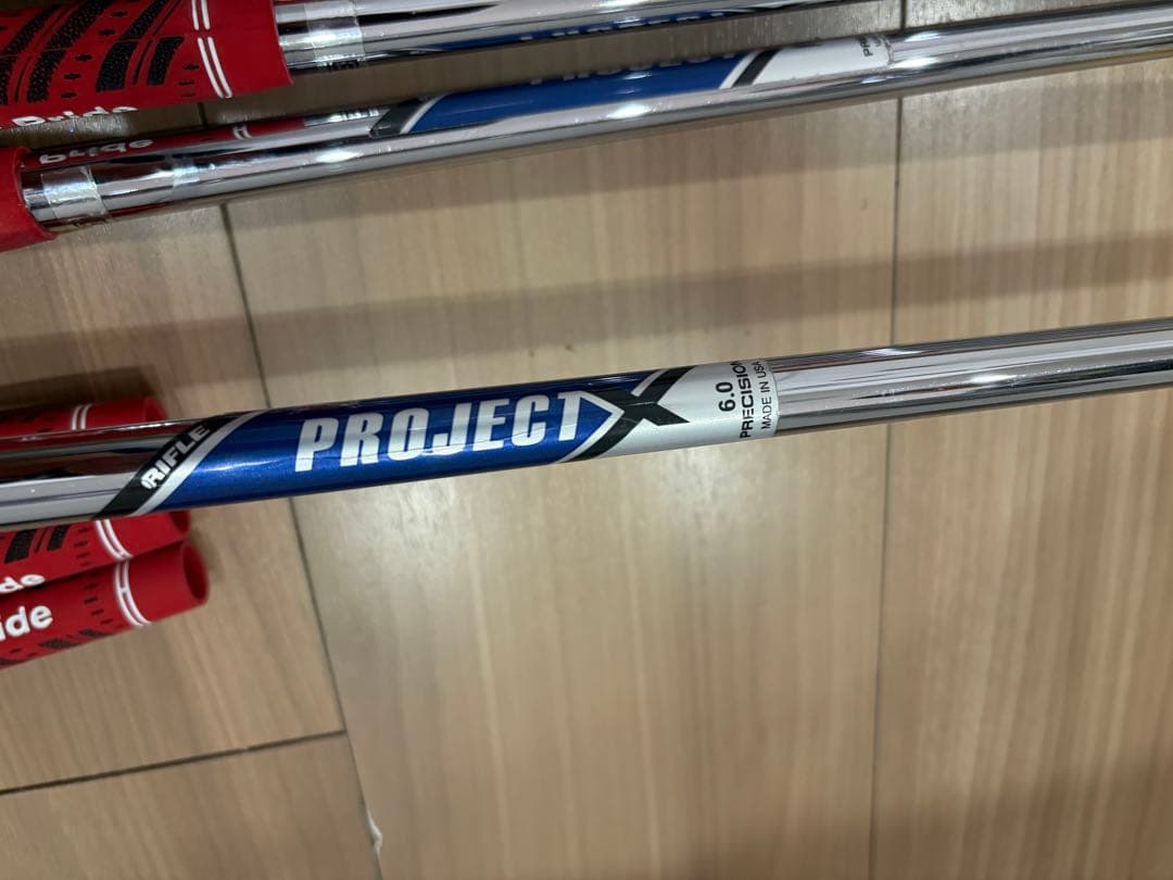 タイトリスト　cb716 アイアン7本 p~4 プロジェクトx6.0