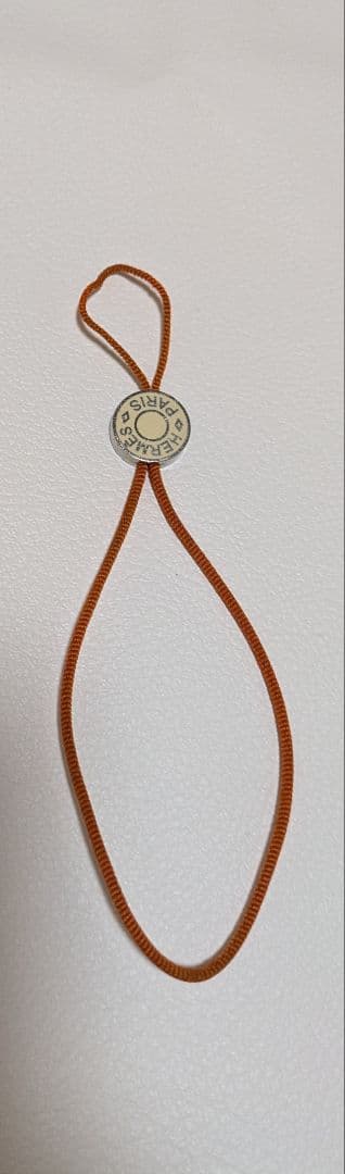 HERMES エルメス ストラップ 箱付き オレンジ色 携帯