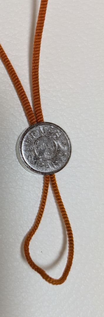 HERMES エルメス ストラップ 箱付き オレンジ色 携帯