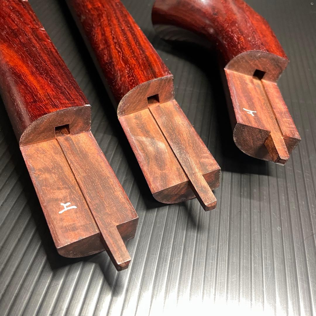 【職人技フルメンテ済み】 津軽三味線 トチ棹 一本溝 紅木 超重量 美品