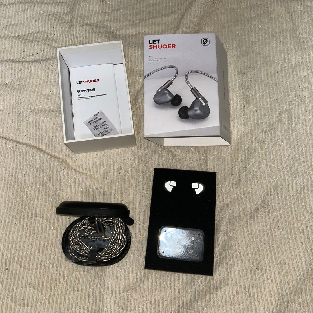 LETSHUOER EJ07M + S12 + 4.4mmケーブルセット