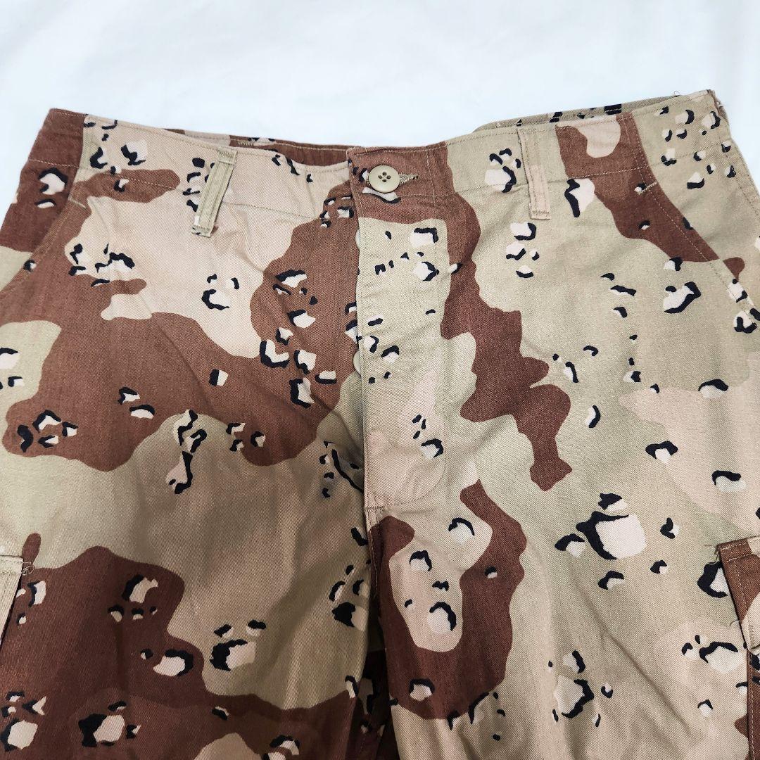 80s USA製 BDU パンツ ミリタリー チョコチップカモ 米軍実物