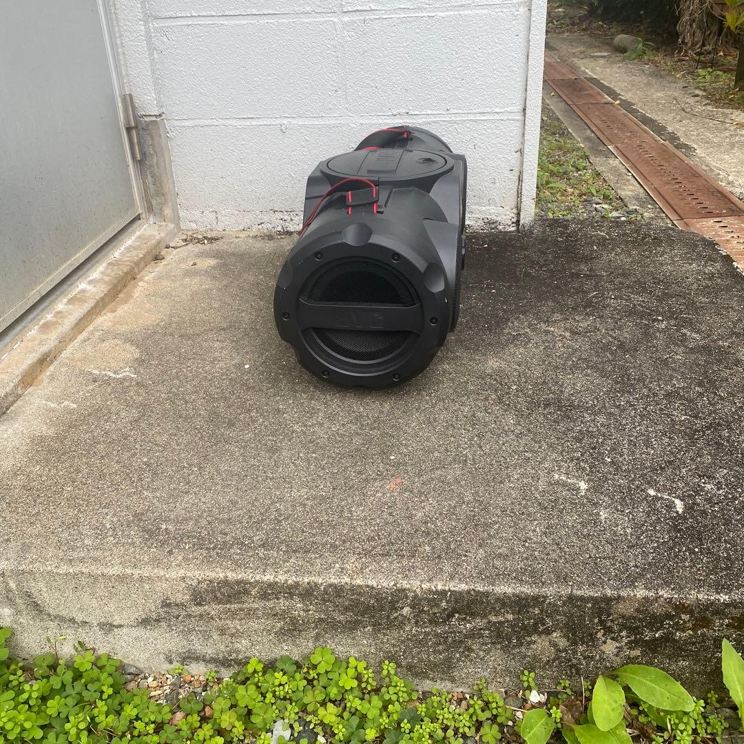 JVC ボックス型ラジカセ CDプレーヤー付き