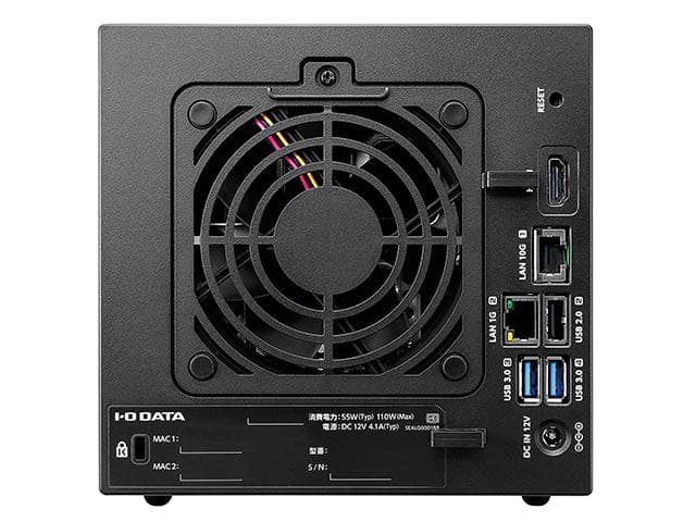 【新品未開封】 I-O DATA NAS LAN DISK ４ベイ