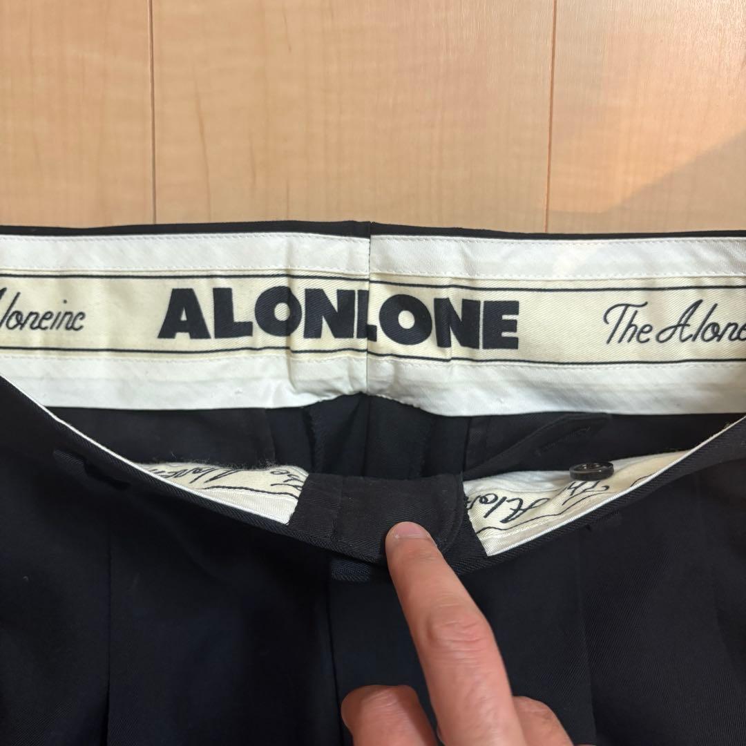 ALONE ワイドスラックス