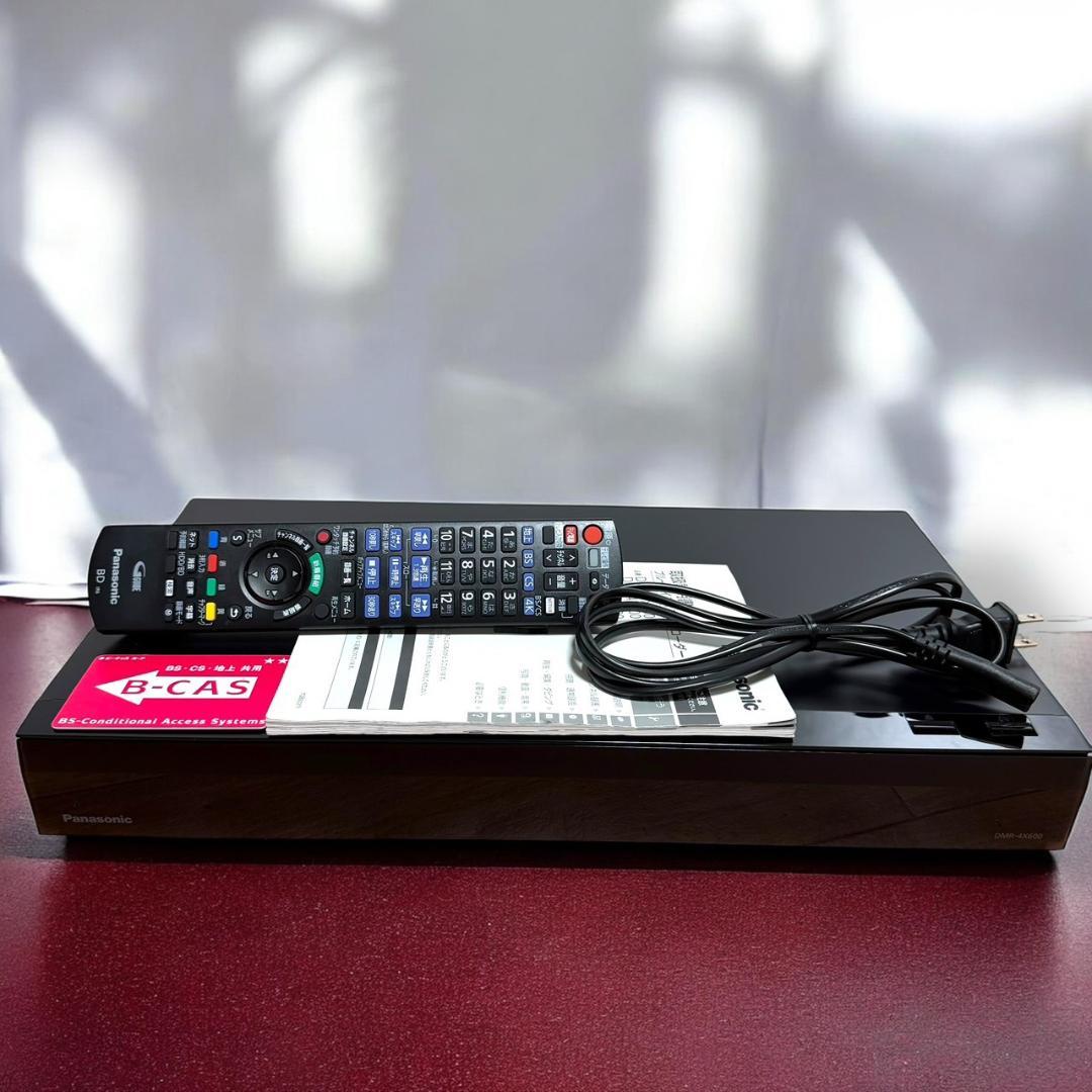 ☆美品 パナソニック DMR-4X600 6TB 4Kブルーレイレコーダー