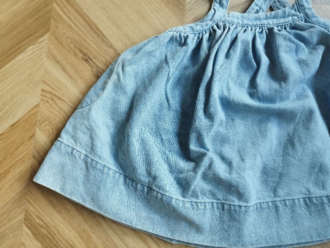 soor ploom Eloise pinfore 2y デニムスカート