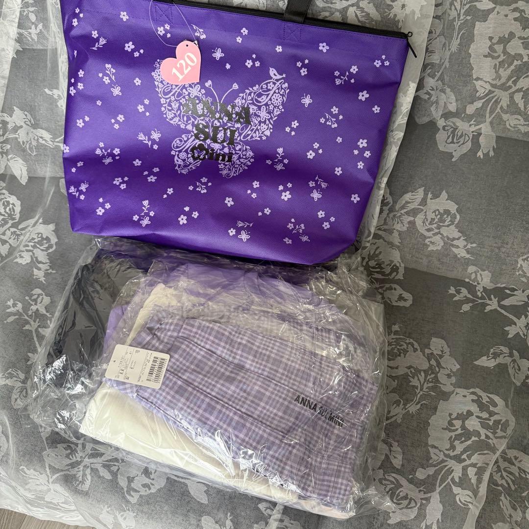 新品 ANNA SUI mini アナスイ ミニ　2026 福袋　120cm