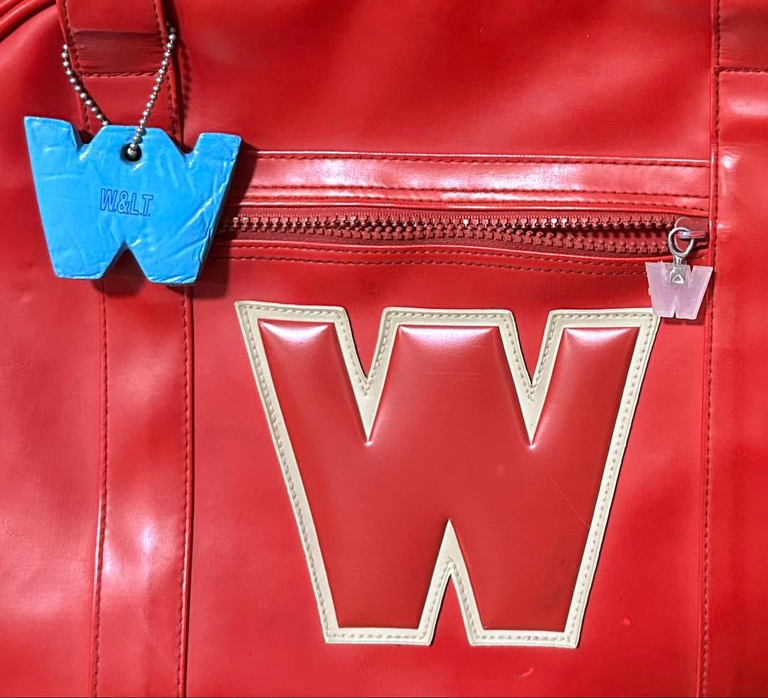 Ｗ＆LT ミニボストンバッグ　Wキーホルダー付