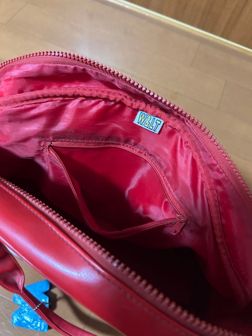 Ｗ＆LT ミニボストンバッグ　Wキーホルダー付