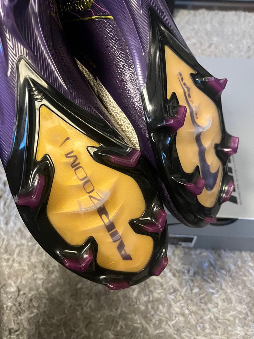 ナイキ ZM SUPERFLY 10 ELITE KM FG 27.5cm 紫