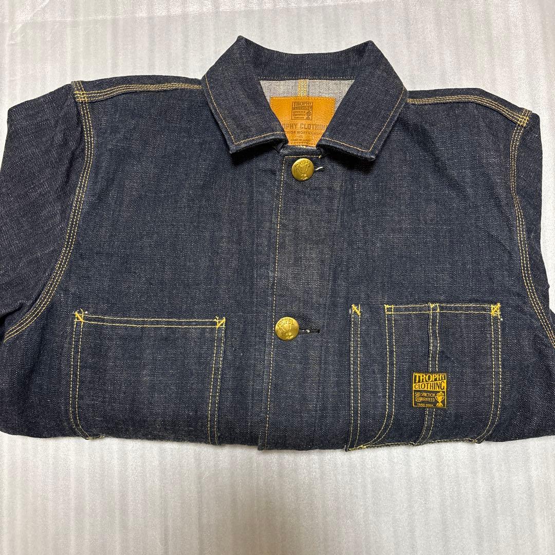 トロフィークロージングメンズデニム ジャケット　インディゴ　サイズ40